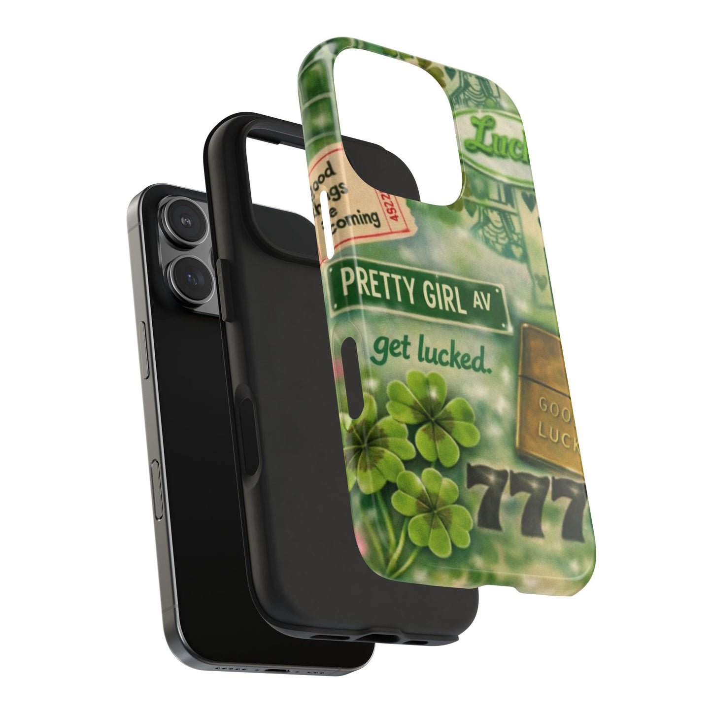 "Get Lucked" iPhone Case