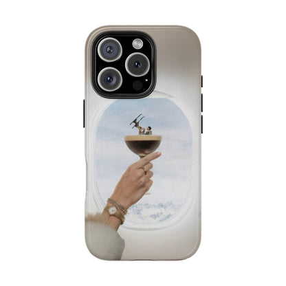 "Sky Lounge Martini" iPhone Case