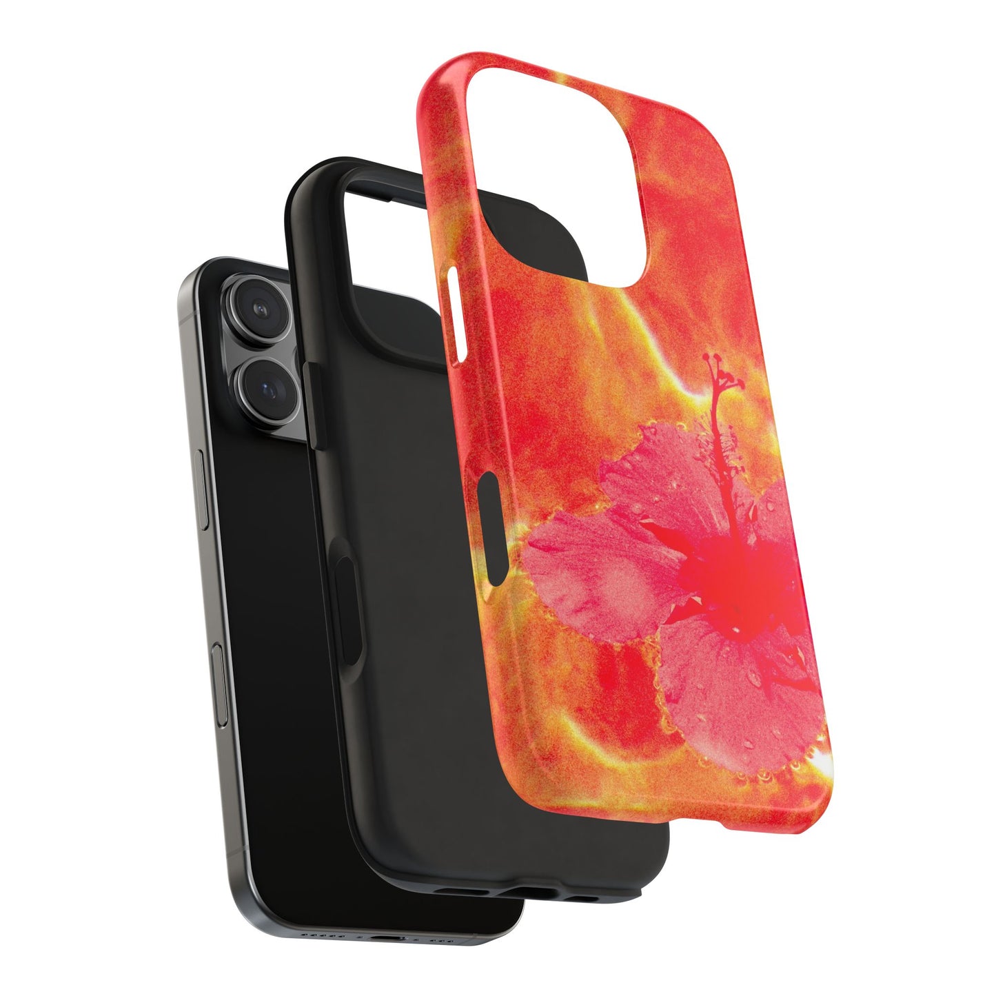 "Hot Hibiscus" iPhone Case