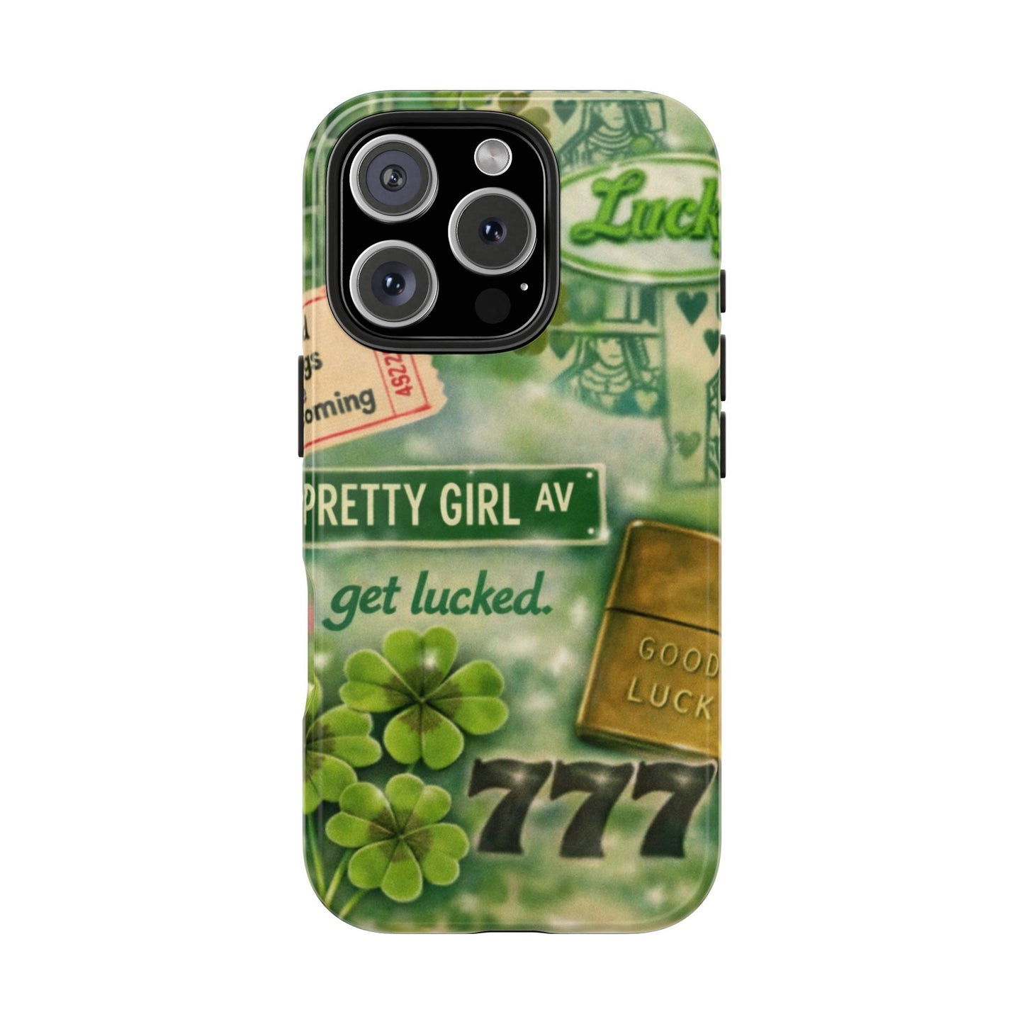 "Get Lucked" iPhone Case