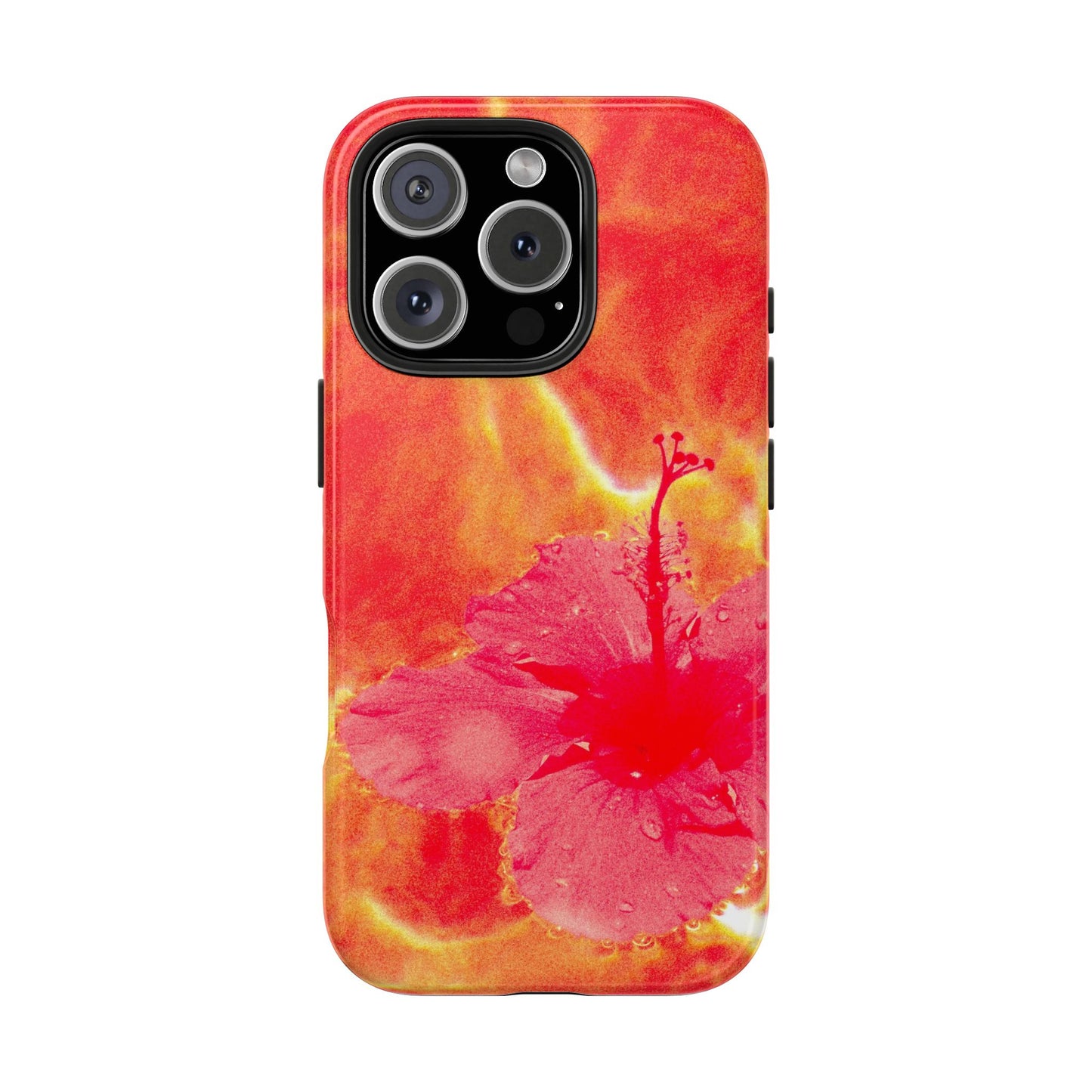 "Hot Hibiscus" iPhone Case