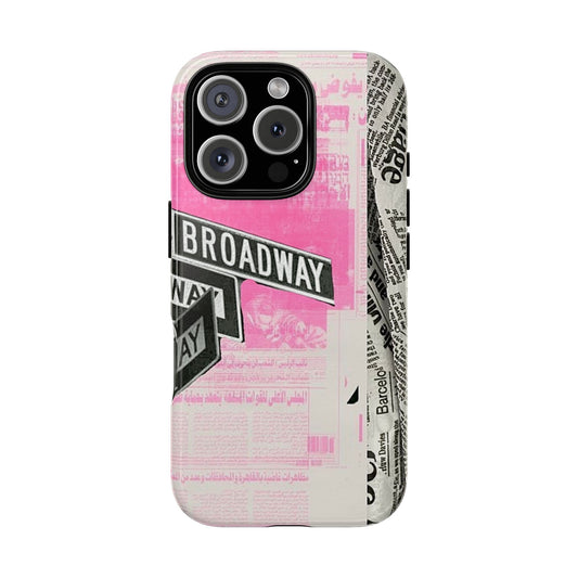 "Meet Me On Broadway" iPhone Case