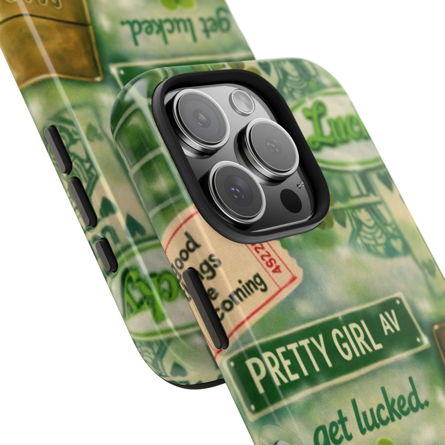 "Get Lucked" iPhone Case