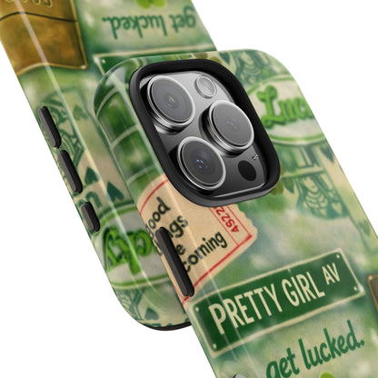 "Get Lucked" iPhone Case