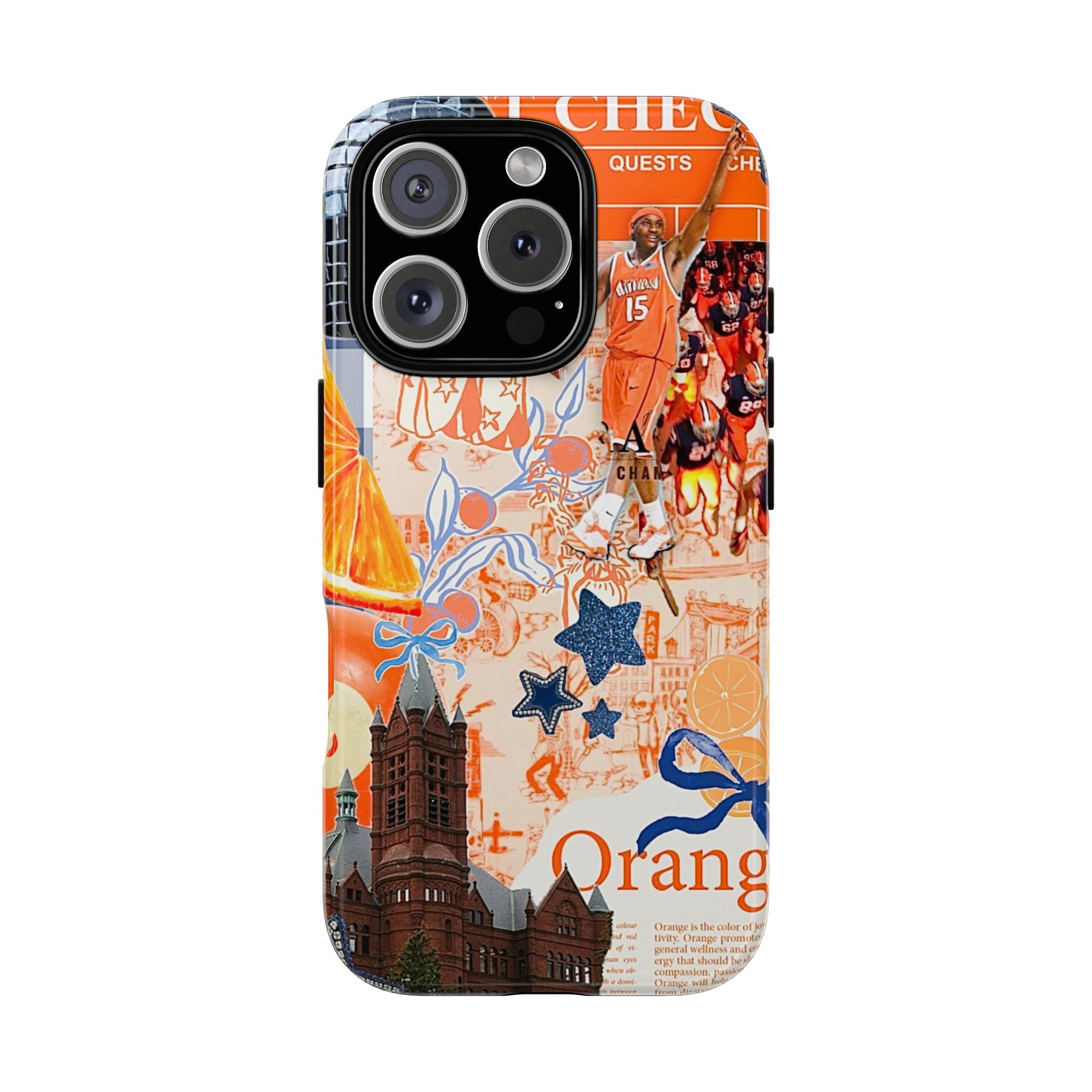 "Orange Ya Glad" iPhone Case