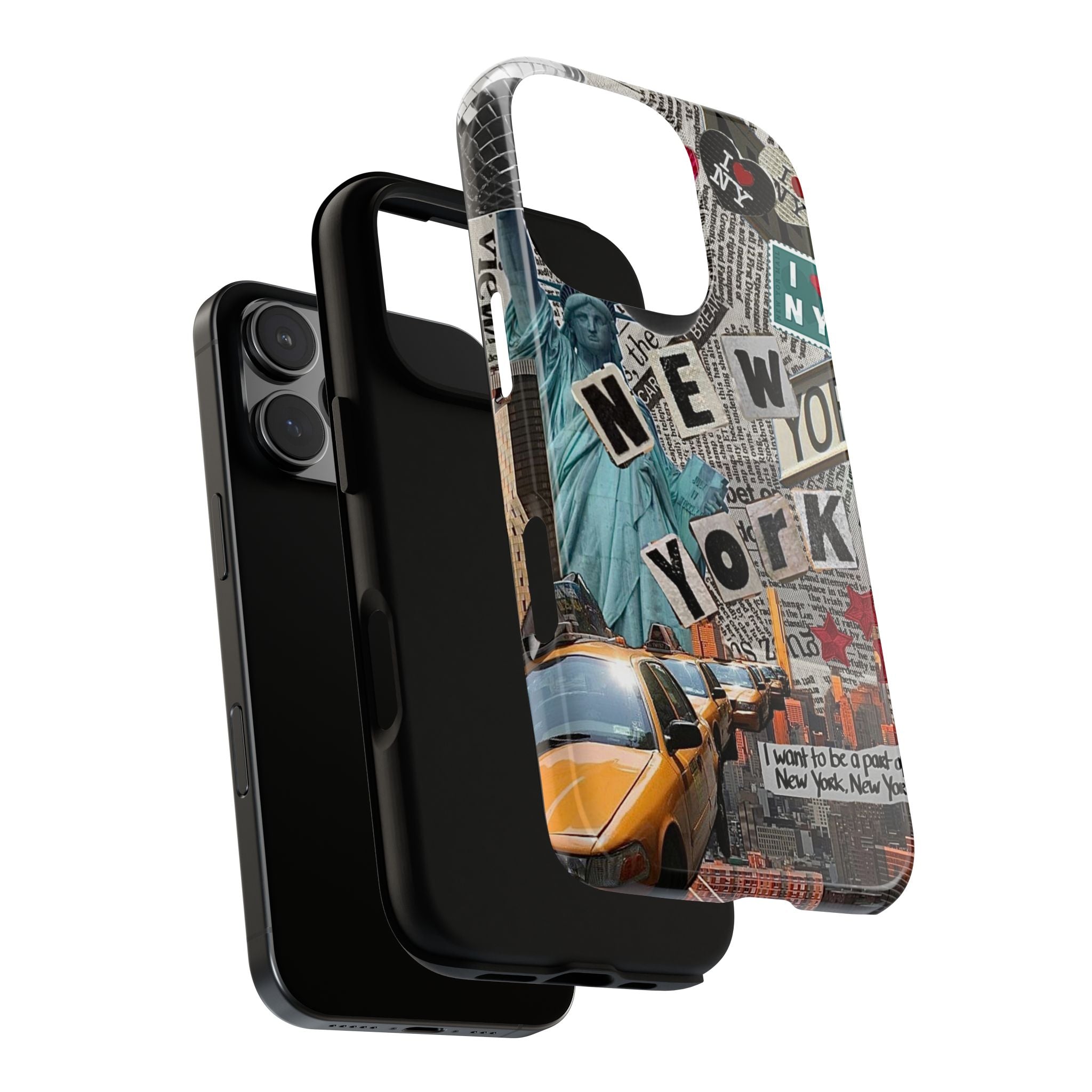 "NY, NY" iPhone Case
