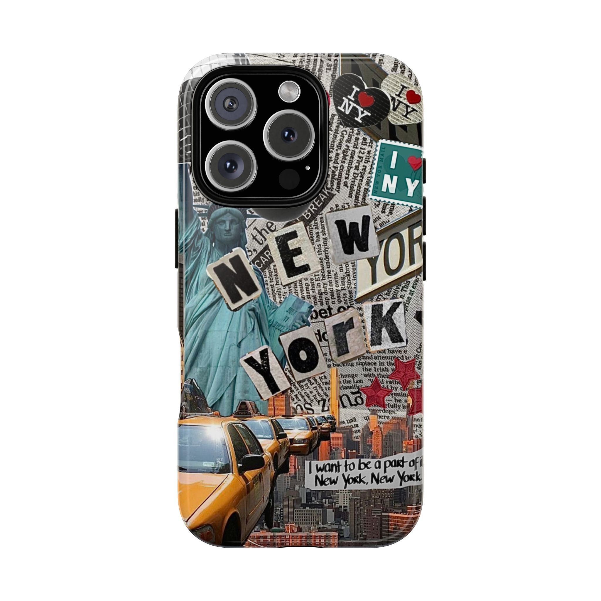 "NY, NY" iPhone Case