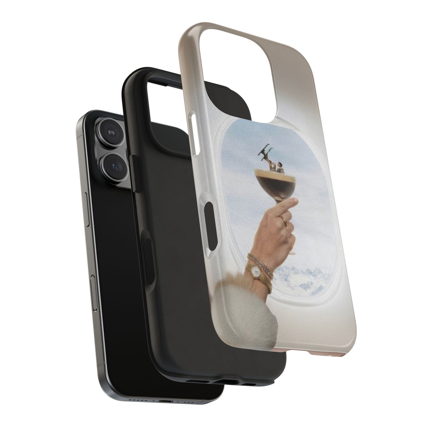 "Sky Lounge Martini" iPhone Case